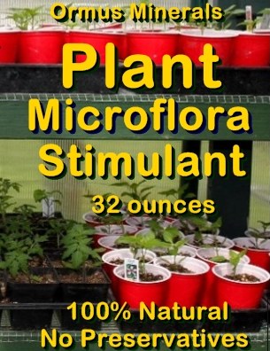Ormus Minerals -PLANT MICROFLORA Stimulant