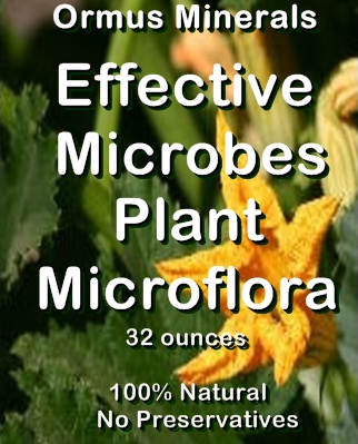 Ormua Minwerals -Effective Microbes Plant MICROFLORA Stimulant