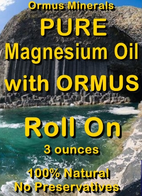 Ormus Minerals -PURE Magnesium Oil with ORMUS Roll On